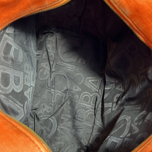 Dolce & Gabbana Snakeskin and canvas tote VGUC - Picture 13 of 15